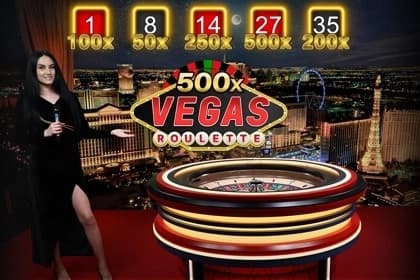 Vegas Roulette 500x - Slot Amusnet | RTP N/A | MisterTopCasino