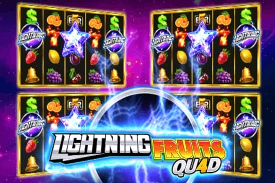 Lightning Fruits Quad - Slot GMW | RTP 95.72% | MisterTopCasino