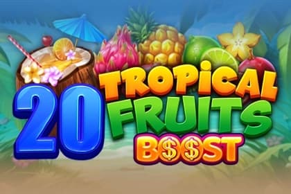 20 Tropical Fruits Boost - Slot Felix Gaming | RTP 96.36% | MisterTopCasino