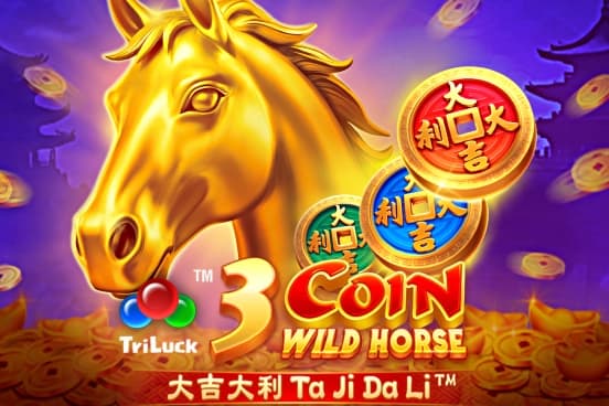3 Coin Wild Horse - Slot TaDa Gaming | RTP 97% | MisterTopCasino