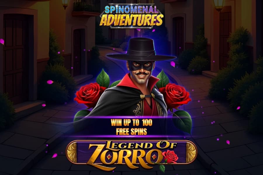 Legend of Zorro - Slot Spinomenal | RTP N/A | MisterTopCasino