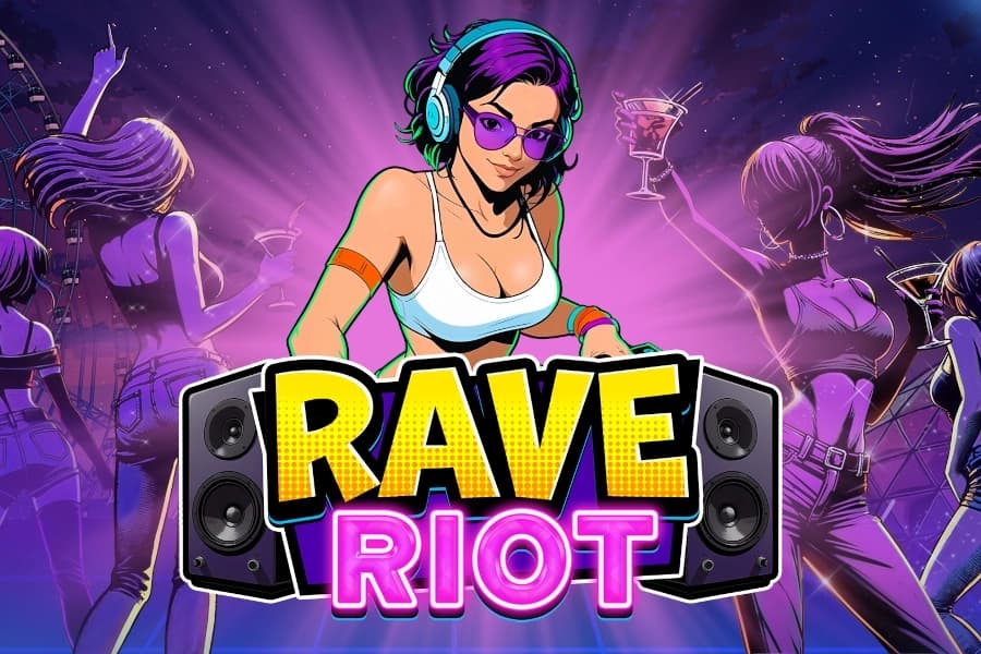 Rave Riot - Slot Degen Studios | RTP N/A | MisterTopCasino