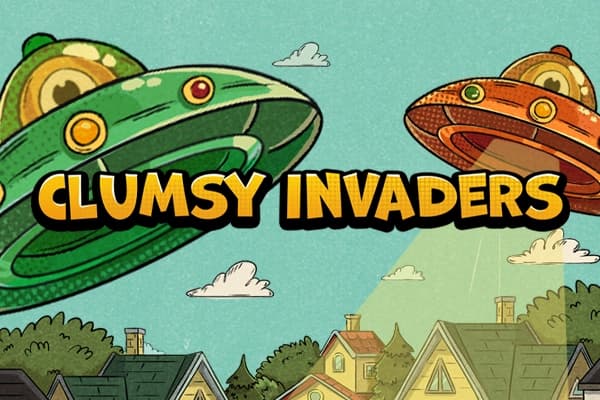 Clumsy Invaders - Slot Casini | RTP 94.02% | MisterTopCasino